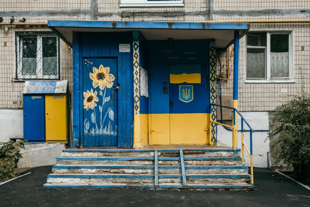 ukrainalaisia seinämaalauksia