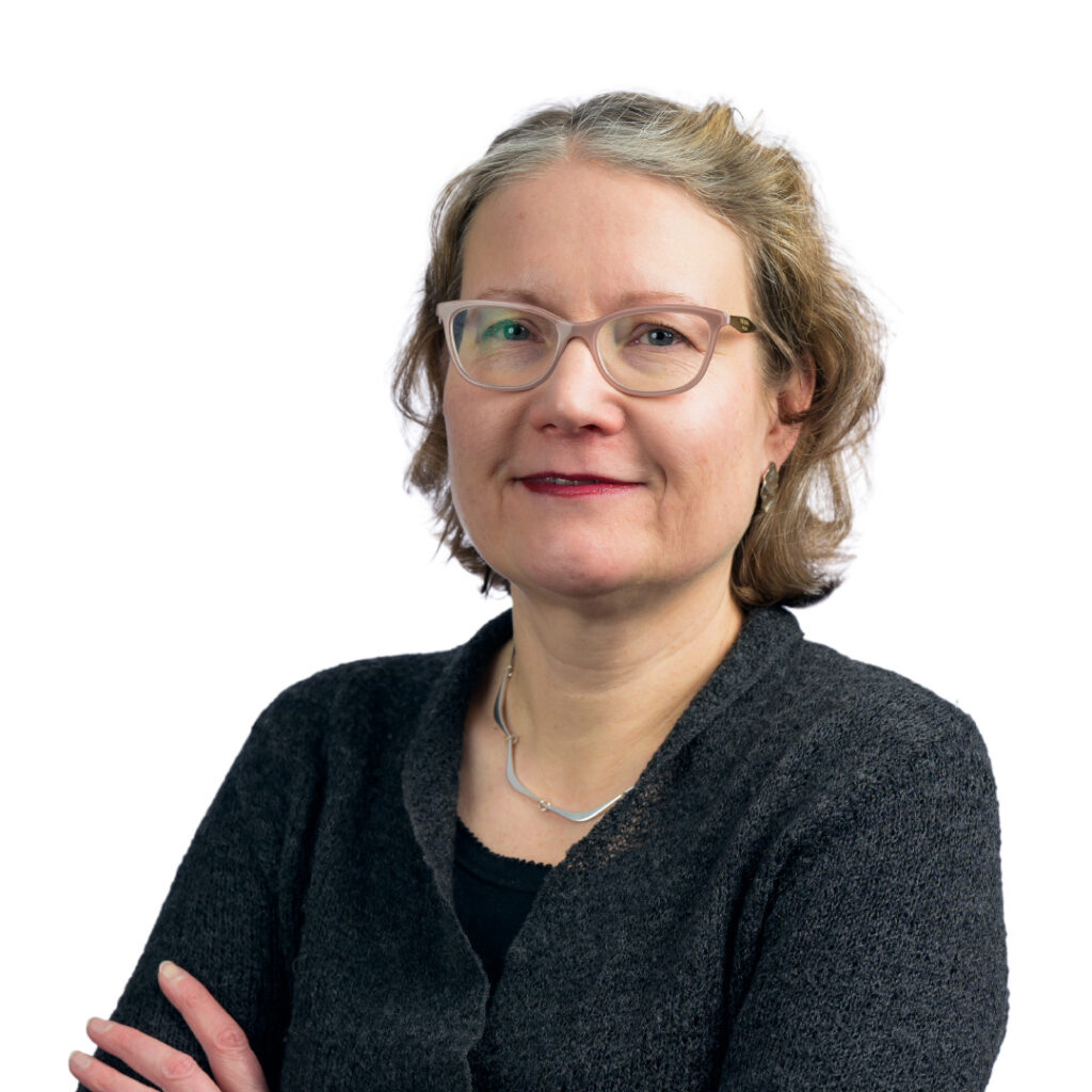 Vappu Helmisaari, Politiikastan vastaava päätoimittaja. Kuva: Hessu Heikurinen
